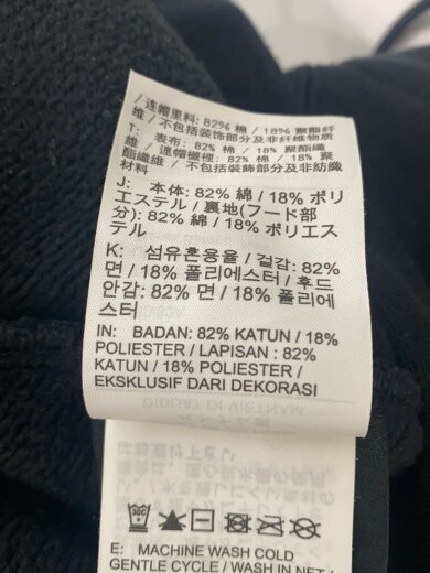 商品画像：パーカー/XS/コットン/BLK/プリント/FN7659-010 5