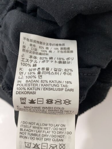 商品画像：ストレートパンツ/XS/コットン/BLK/プリント/FN7661-010 5