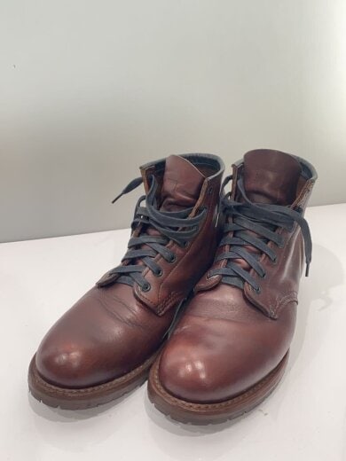 商品画像：BECKMAN/レースアップブーツ/26.5cm/BRW/レザー/9011// 2