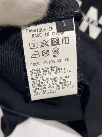 商品画像：Tシャツ/1/コットン/BLK/プリント/GN-T55-076// 4