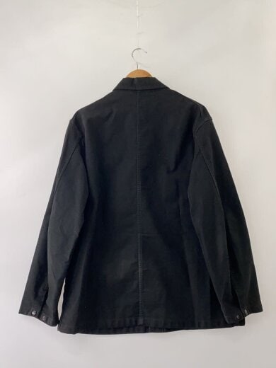 商品画像：モールスキンカバーオール/3/コットン/BLK/無地 2