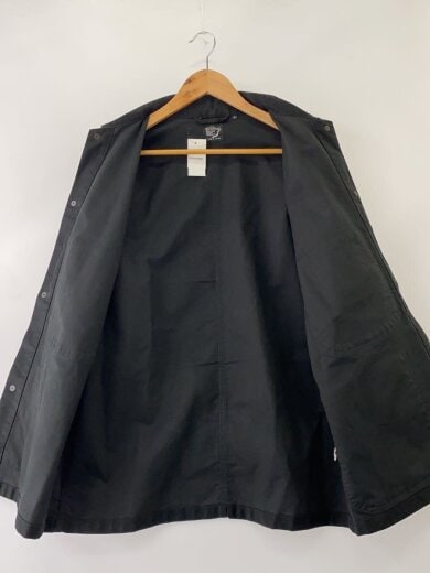商品画像：モールスキンカバーオール/3/コットン/BLK/無地 3
