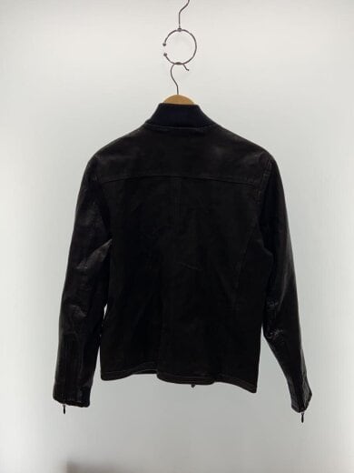 商品画像：レザージャケット・ブルゾン/48/レザー/BLK/無地/WLE-2503 2