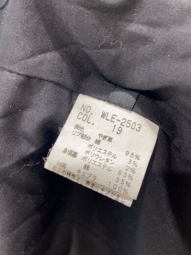 商品画像：レザージャケット・ブルゾン/48/レザー/BLK/無地/WLE-2503 5