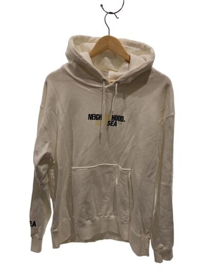 商品画像：パーカー/XL/コットン/WHT/無地 1