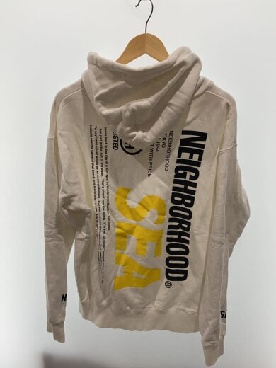 商品画像：パーカー/XL/コットン/WHT/無地 2