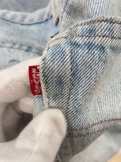 商品画像：517/ボタン裏8/66後期/42TALON/ブーツカットパンツ/--/デニム/BLU/無地 9