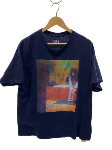 商品画像：A24/Tシャツ/XL/コットン/NVY/無地 1