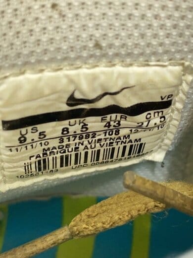 商品画像：DUNK HIGH/ダンクハイ/ホワイト/317982-108/27.5cm/WHT 5