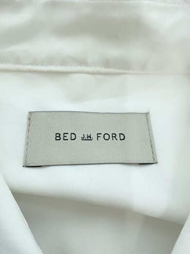 画像：BED J.W. FORD長袖シャツ/0/コットン/WHT/無地/26ss-b-bl08//3