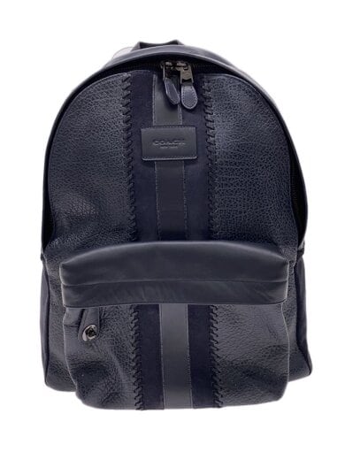 商品画像：Campus Backpack With Baseball Stitch/リュック/レザー/NVY/25513// 1