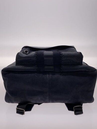 商品画像：Campus Backpack With Baseball Stitch/リュック/レザー/NVY/25513// 4