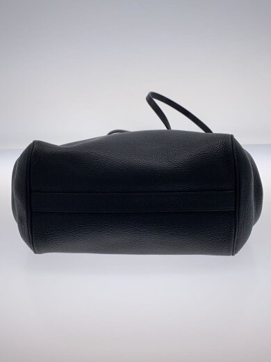 商品画像：持ち手剥がれ有/ショルダーバッグ/レザー/BLK// 4