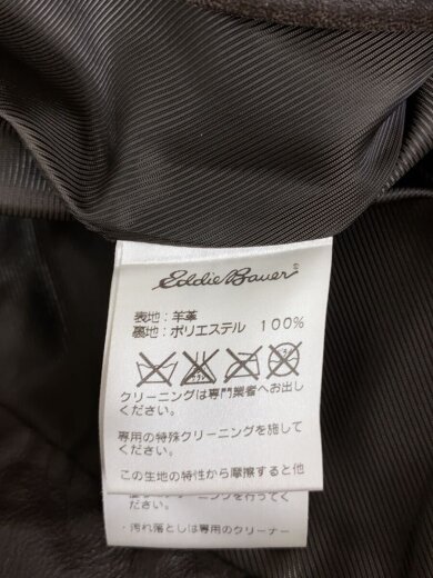 商品画像：レザージャケット・ブルゾン/XS/羊革/BRW/無地// 4