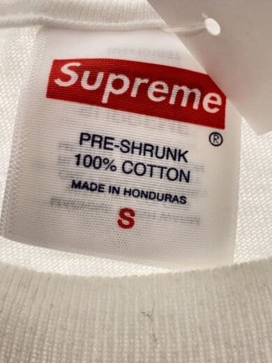 商品画像：Tシャツ/S/コットン/WHT// 3