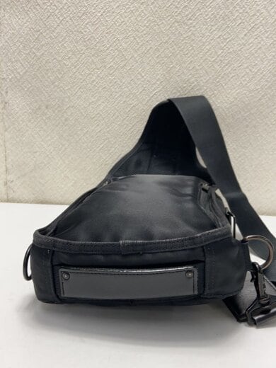 商品画像：スリングショルダーバッグ/ナイロン/BLK/無地/822-06134// 4