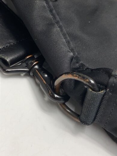 商品画像：スリングショルダーバッグ/ナイロン/BLK/無地/822-06134// 7
