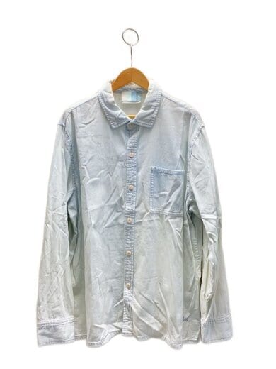 商品画像：長袖シャツ/XL/コットン/BLU// 1