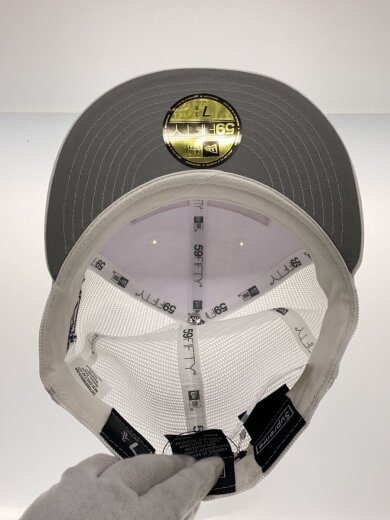 商品画像：24ss/ Box LOgo Mesh back NEW ERA/7 3/8/ポリエステル/WHT/メンズ// 4