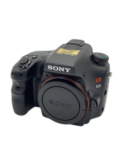 商品画像：デジタル一眼カメラ α65 SLT-A65V ボディ// 1