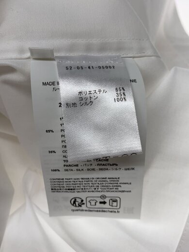 商品画像：半袖シャツ/XS/ポリエステル/WHT/24E28OAU98// 4