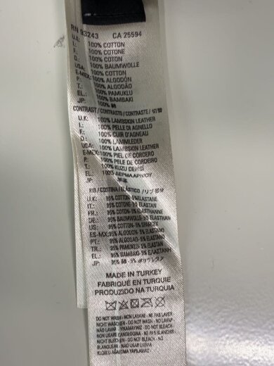 商品画像：長袖ワンピース/--/コットン/BLK 4