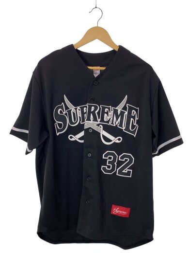 商品画像：半袖シャツ/L/ポリエステル/BLK 1