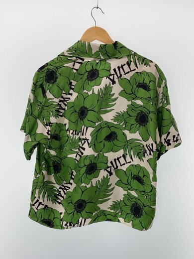 商品画像：半袖シャツ/46/シルク/GRN/総柄/609040 ZAEM2 2