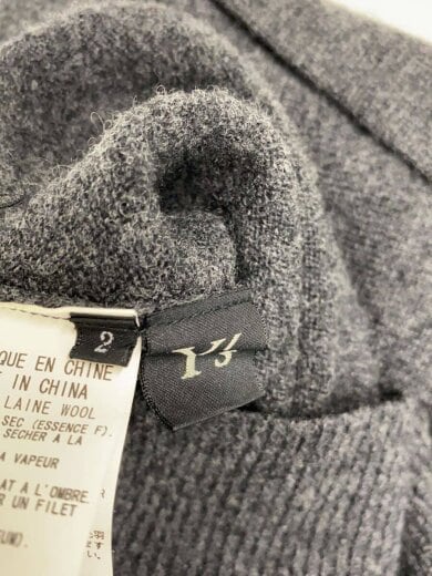 商品画像：カーディガン(厚手)/2/ウール/GRY/YR-K06-182 4