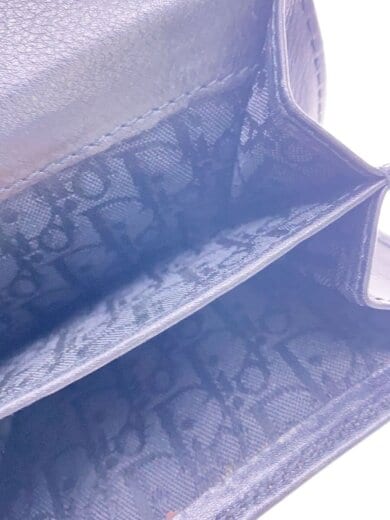 商品画像：2つ折り財布/レザー/BLK/レディース// 5