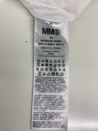 商品画像：Tシャツ/M/コットン/WHT/S62GD0146 4