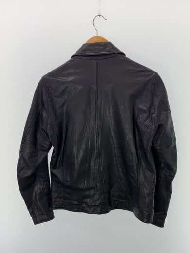 商品画像：シングルライダースジャケット/S/レザー/BLK/6040 2