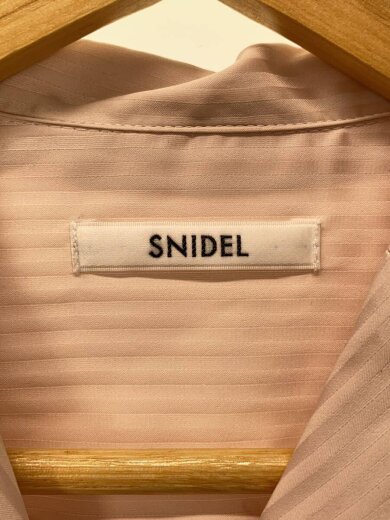 商品画像：長袖シャツ/one/ポリエステル/ピンク/ストライプ/SWFB255074 3