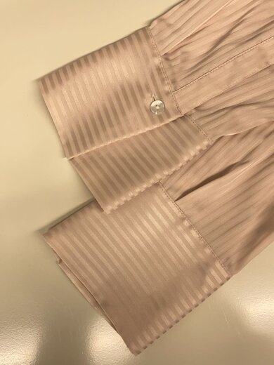 商品画像：長袖シャツ/one/ポリエステル/ピンク/ストライプ/SWFB255074 6