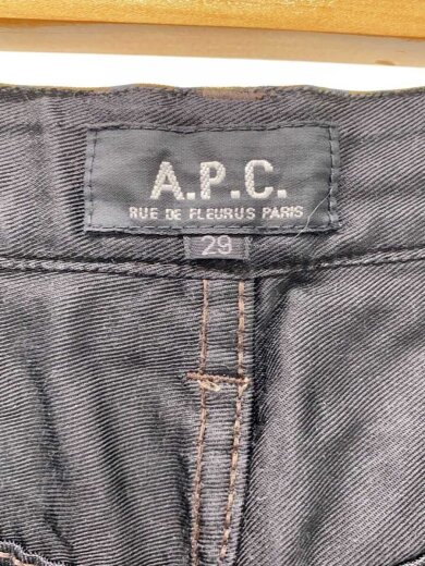 商品画像：オイルコーティングパンツ/ストレートパンツ/29/コットン/ブラウン/カモフラ 4