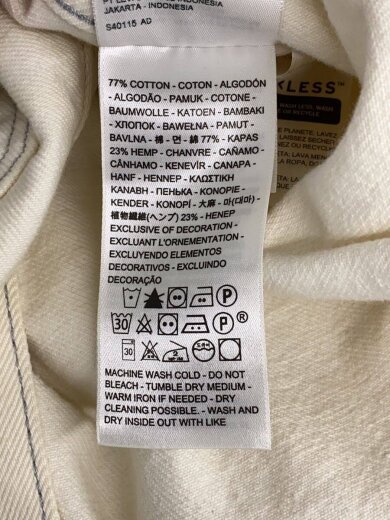 商品画像：Gジャン/M/コットン/CRM/A0153-0001 4