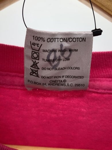 商品画像：Tシャツ/L/コットン/PNK 4