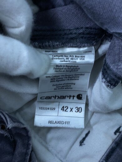 商品画像：ペインターパンツ/42/コットン/GRY/103334 029 6