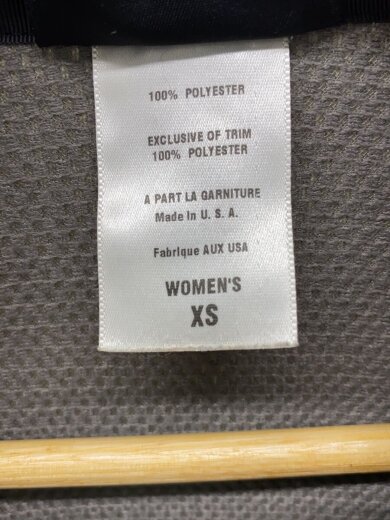 商品画像：ジャケット/XS/ポリエステル/GRY/23070F4 4