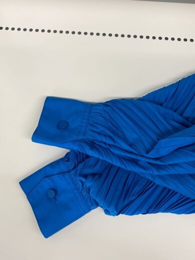 商品画像：長袖ワンピース/--/--/BLU/無地// 4