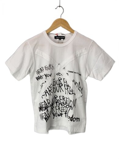 商品画像：Tシャツ/M/コットン/WHT/GE-T075 1