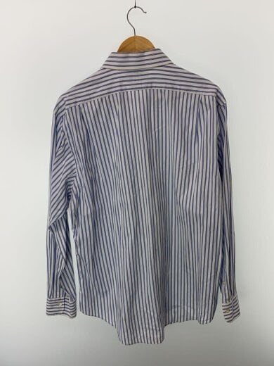 商品画像：長袖シャツ/17/コットン/WHT/ストライプ// 2