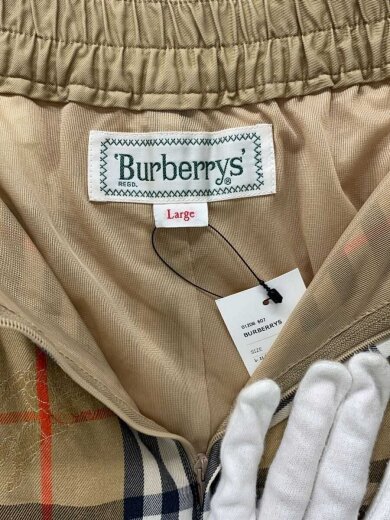 商品画像：ショートパンツ/L/コットン/BEG/チェック/FQ242-319-45// 4