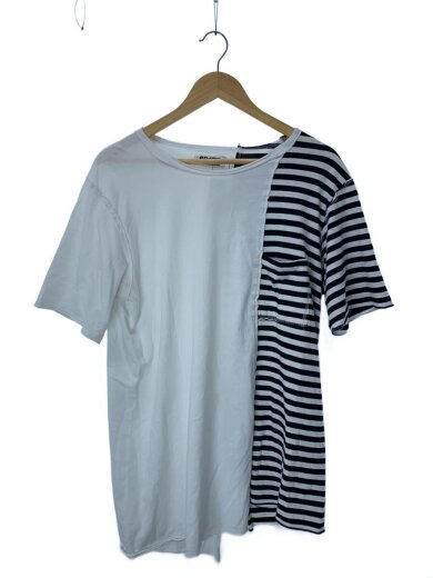 商品画像：Tシャツ/3/コットン/WHT/ボーダー 1