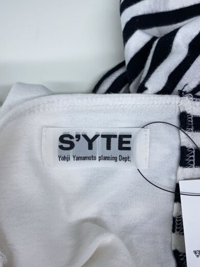 商品画像：Tシャツ/3/コットン/WHT/ボーダー 3