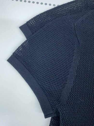 商品画像：カーディガン(薄手)/--/コットン/BLK/無地/NKNIT24SS-N018 6
