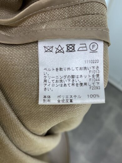商品画像：コート/--/ポリエステル/BEG/無地/0191720510 4