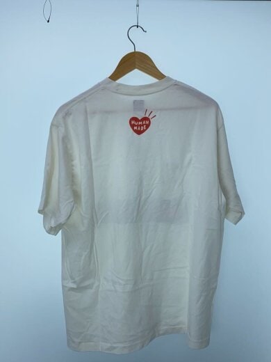商品画像：Tシャツ/XL/コットン/WHT/無地 2