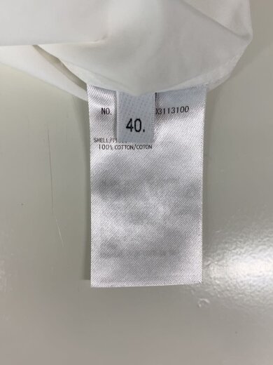 商品画像：長袖シャツ/40/コットン/WHT/FLL093L-03113100 4