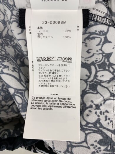 商品画像：Floral Print Shorts/ショートパンツ/3/レーヨン/BLK/23-03098M// 4